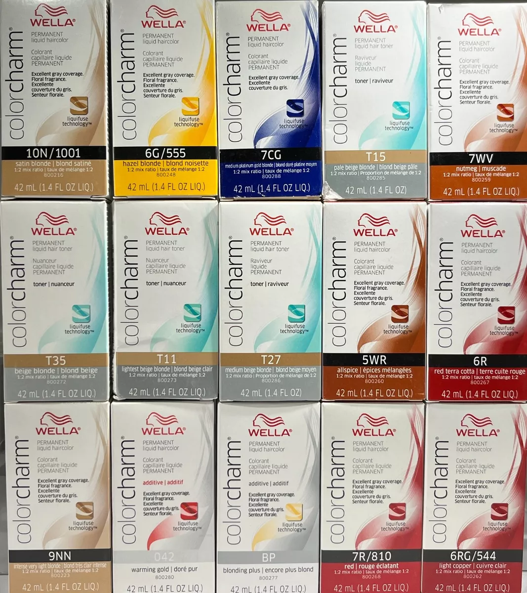 18+ Wella Color Charm 7R 810