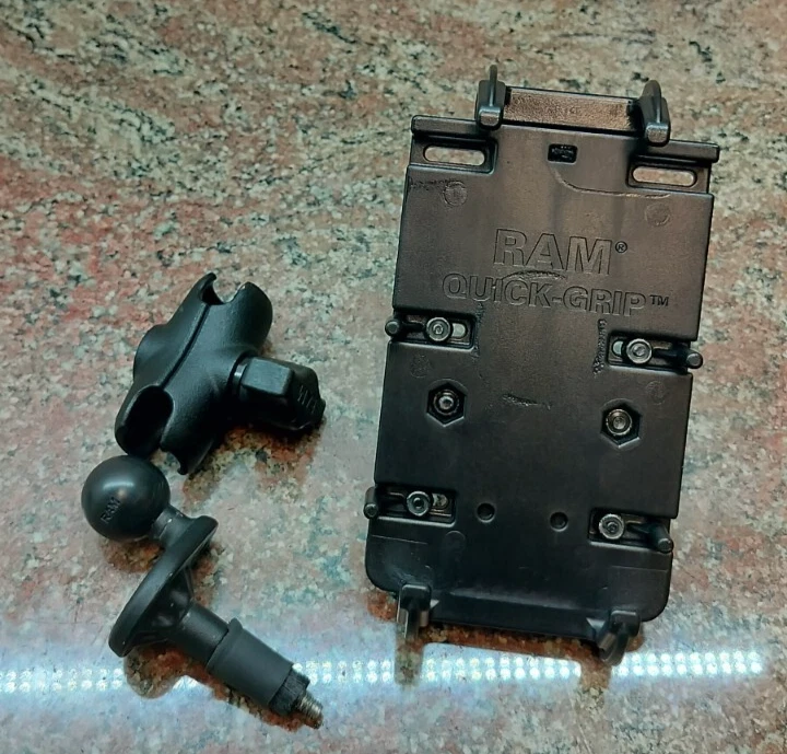 RAM Quick-Grip XL Extra Large Phone Holder Fork Stem Mount | OEM RPR-182-PD4B - Image 2 of 4