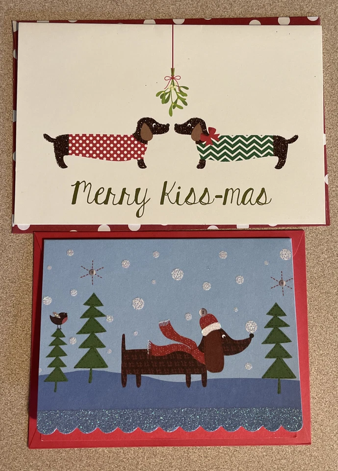 Dachshund Doxie Weiner Dog Greeting Card Variety Lot Of 10 (1 NEW ADDED) - Image 4 of 4