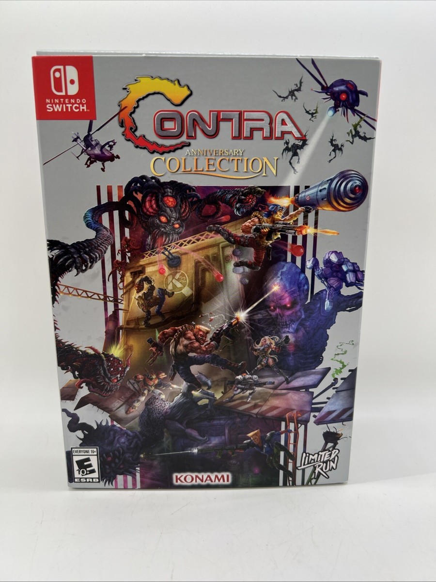 Contra Anniversary Collection Nintendo Switch - SEALED Limited Run