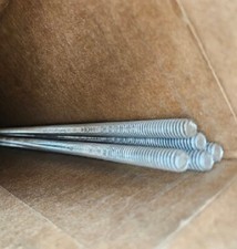 5/16-18 x 3-foot (36 inch) Threaded Rods - Plated Steel Grade 2 - (5pc Pack)