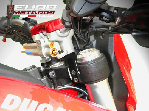 Ammortizzatore Sterzo Ohlins + Kit attacchi Ducabike Ducati Hyperstrada - 第 2/12 張圖片