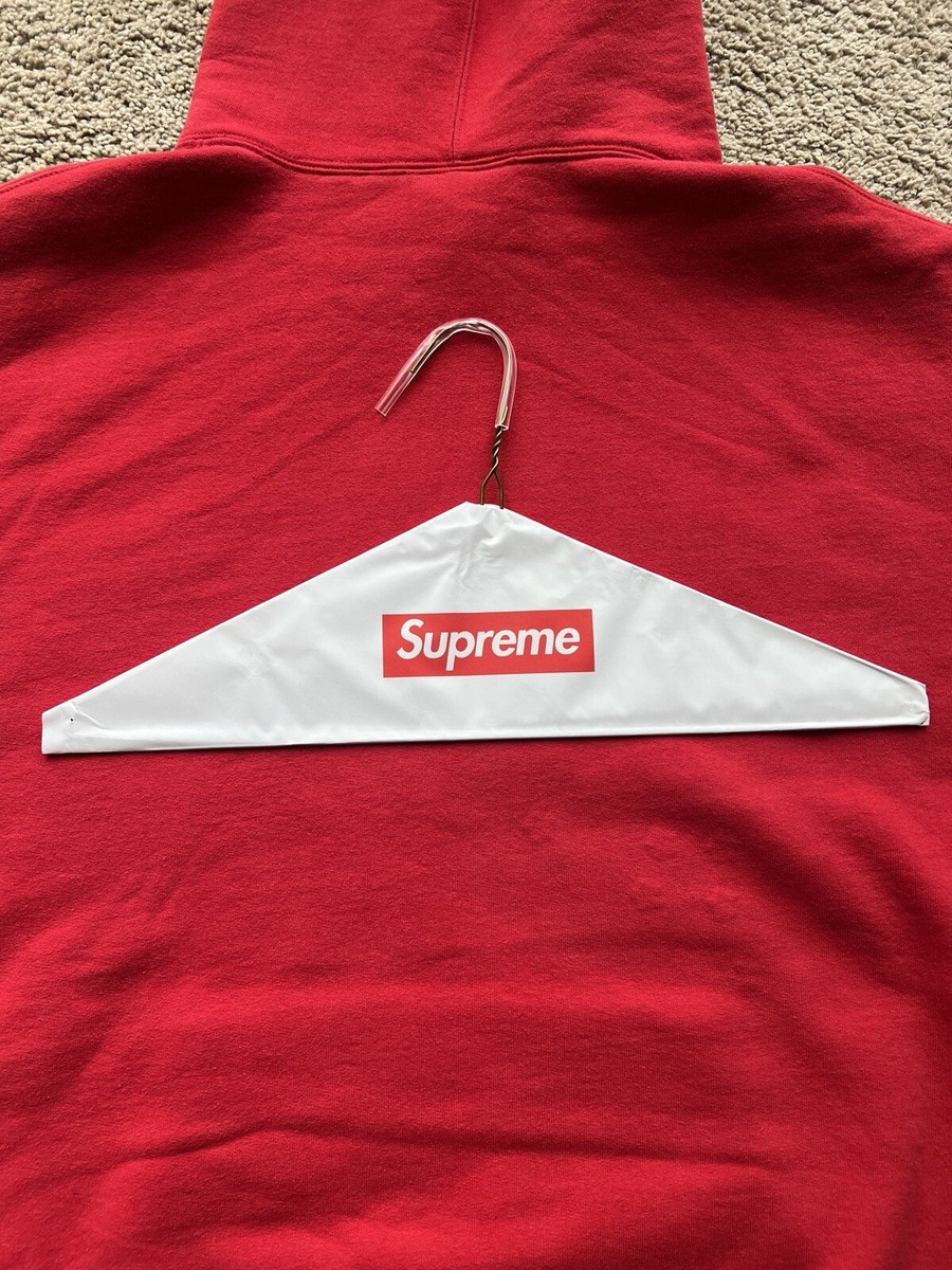 Supreme Champions Studded Hoodie Red Large with Supreme Gift