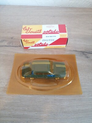 SOLIDO Made In France : Lot De Trente Quatre Voitures Miniatures Reeditions Modernes Presentees Dans Leurs Boites Dorigine