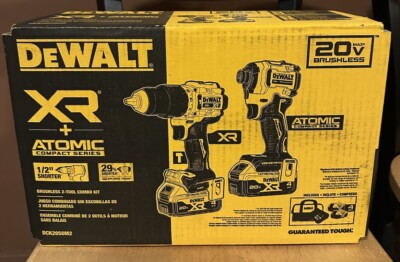 DEWALT XR 20-volt Max Brushless 2-Tool Combo Kit (DCK2050M2) Brand