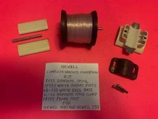 NEWELL CONVERSION KIT FOR NEWELL 400 & 500 SERIES FISHING REELS + WHITE PARTS