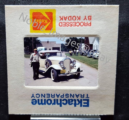 Scivolo 35 mm ettacromo Iowa convertibile Plymouth beige '32 1974 - Foto 2 di 2
