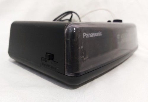PANASONIC AM/FM ALARM CLOCK RADIO Model: RC-6066 with LED Display Working - Picture 5 of 9
