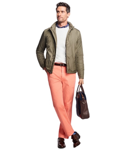 brooks jackets mens green