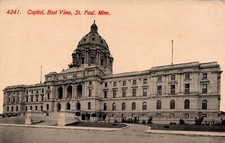 Ramsey County Minnesota St Paul Capital Building Vtg Postcard CP329