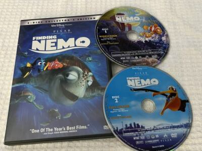 Finding Nemo- 2 Disc Collector's Edition Disney DVD -Special Features galore