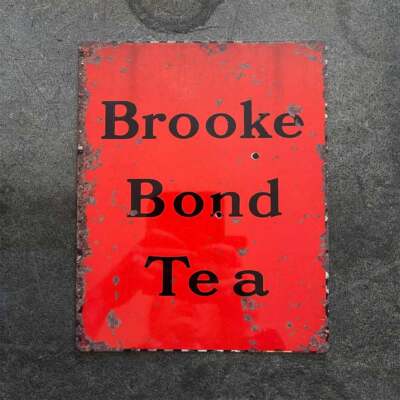Replik Vintage Brooke Bond Tee Metall Schild