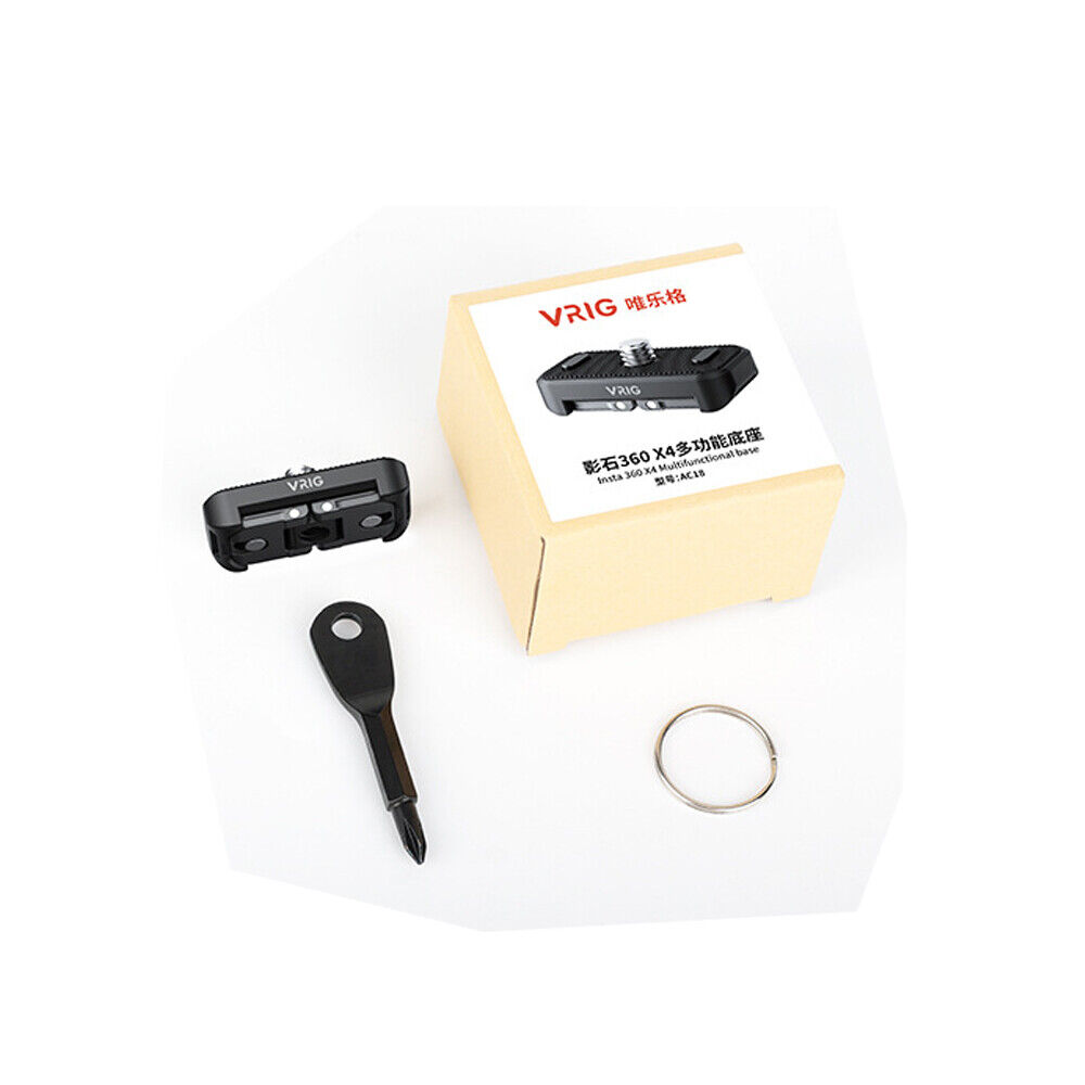 For Insta360 X4 3-in-1 Quick Release Mount 1/4 For Insta360 X4 3-in-1 Quick Release Mount 1/4
