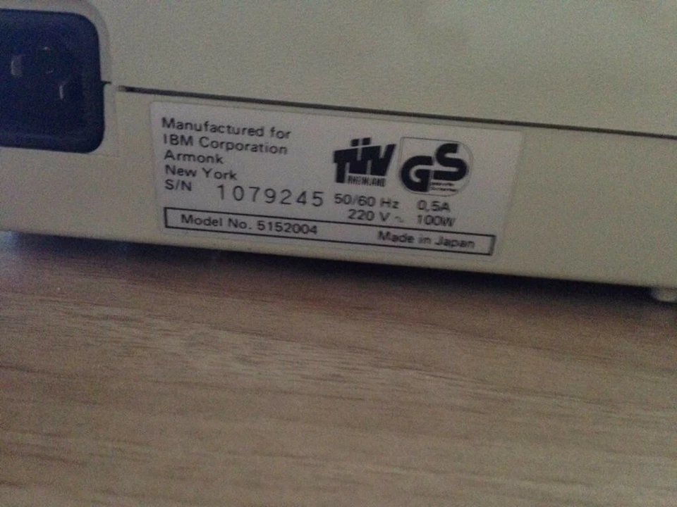 STAMPANTE IBM 5152 vintage funzionante - Immagine 4 di 4