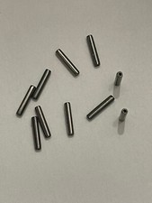 10 Premium Stainless Steel Spirol heavy duty coiled spring pins 3/32" x 1/2"