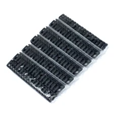  24 PCS  7" 7 in 18 Slot Weaver Picatinny Ladder Rail Cover - 3 COLORS