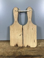 Vintage Kitchenalia Wooden Butter Pats Paddles
