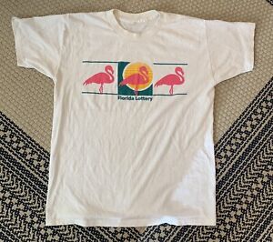 FLORIDA Baby T-Shirt 50s 0-6 Months JACKIE Flamingos
