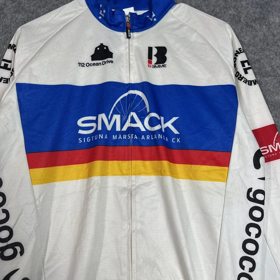Biemme Cycling Jersey Mens Medium SMACK SECURITAS - Image 3 of 4