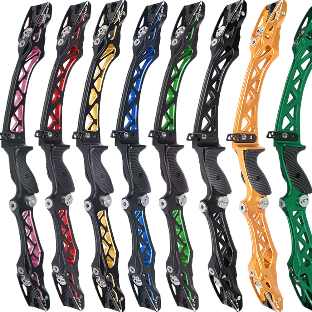 Poignée D'arc Recurve NIKA ET-15 25'' ILF - Aluminium Anodisé - Tir Sur Cible
