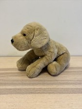 FAO Schwarz Golden Retriever Dog Puppy Stuffed Animal Plush 16"