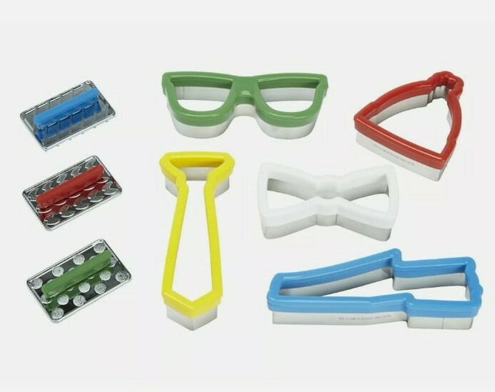 Band Of Outsiders クッキージャー Band of Outsiders Hipster Gift Box Cookie Cutters Set 8 Glasses