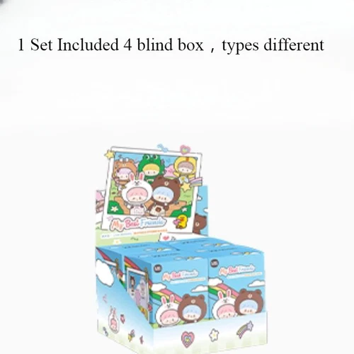 LINE FRIENDS My Best Friends Series Blind Box Confirmed Figure Plush Toy Xmas - Picture 8 of 13