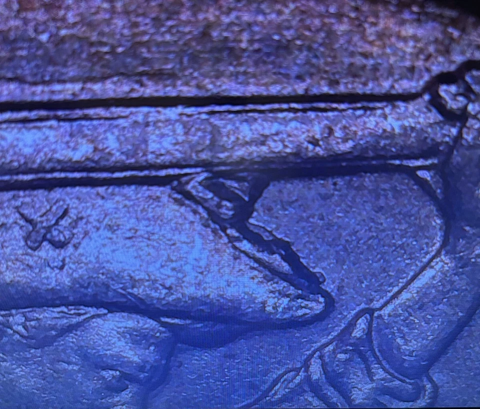 2017-P George Rogers Clark Quarter Double Face Reverse/ many Errors coin-RARE - Image 3 of 4