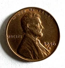 1956 D Lincoln Wheat Penny - UNC - Beautiful Red/Brown Tone. Combined Shipping.