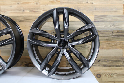 4x 19 Zoll Felgen DM05 anthrazit für VW Golf 7 8 GTI GTD GTE eGolf R-Line 7R 8R