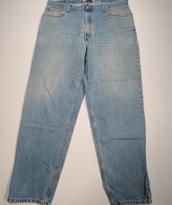 Levi S 560 Light Blue Denim Men Size W40 L32 Comfort Fit Loose Tapered Leg Jeans Ebay