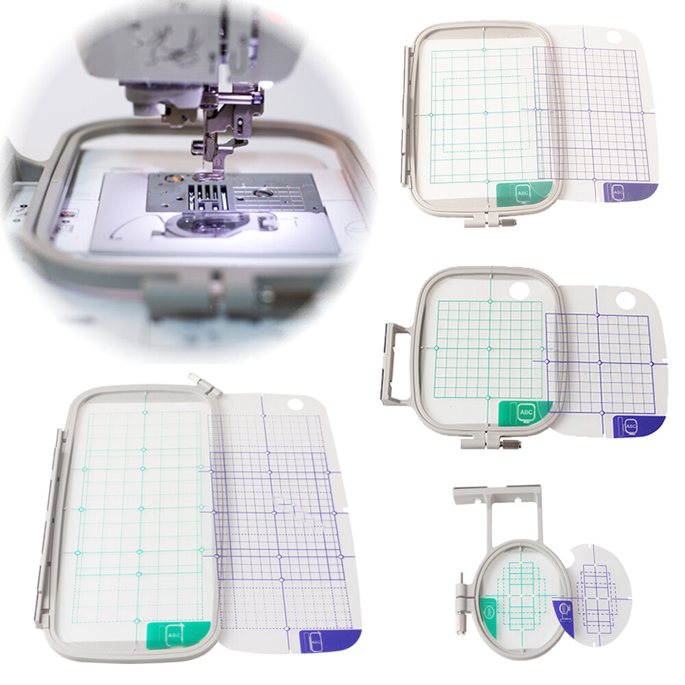 Embroidery Set Of 4 Hoops For Brother Pe700 Pe700ll Pe750d Pe770 Pe780d