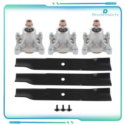 #ad Deck Rebuild Blade Spindle FOR HUSTLER RAPTOR 52quot; 604214 603995 603988 791988 $88.92