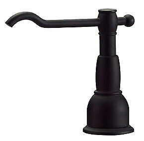 Gerber D495957 Opulence Deck Mounted Soap / Lotion Dispenser - Black