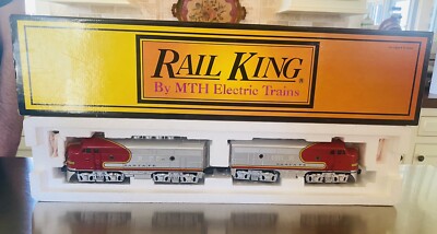 RAIL KING MTH F-3 AA DIESEL SET SANTE  FE  30-2131-1