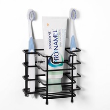 Wall Mount Toothbrush Holder for Shower, Stainless Steel Tooth Brush Stand, C...