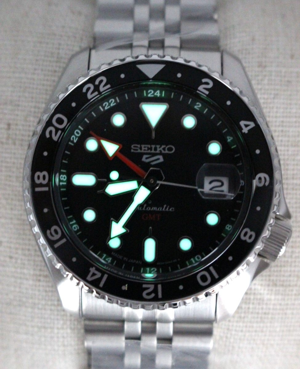 SEIKO 5 Sports SKX Sports Style GMT SBSC001 Men's Watch Automatic
