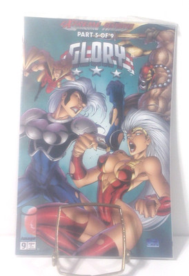 Glory #9 Image Comics Malibu Comics January 1996 FACTORY SEALED!!!  Superheroes