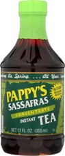Pappys Tea Sassafras Instnt 12 FO Pack Of 6
