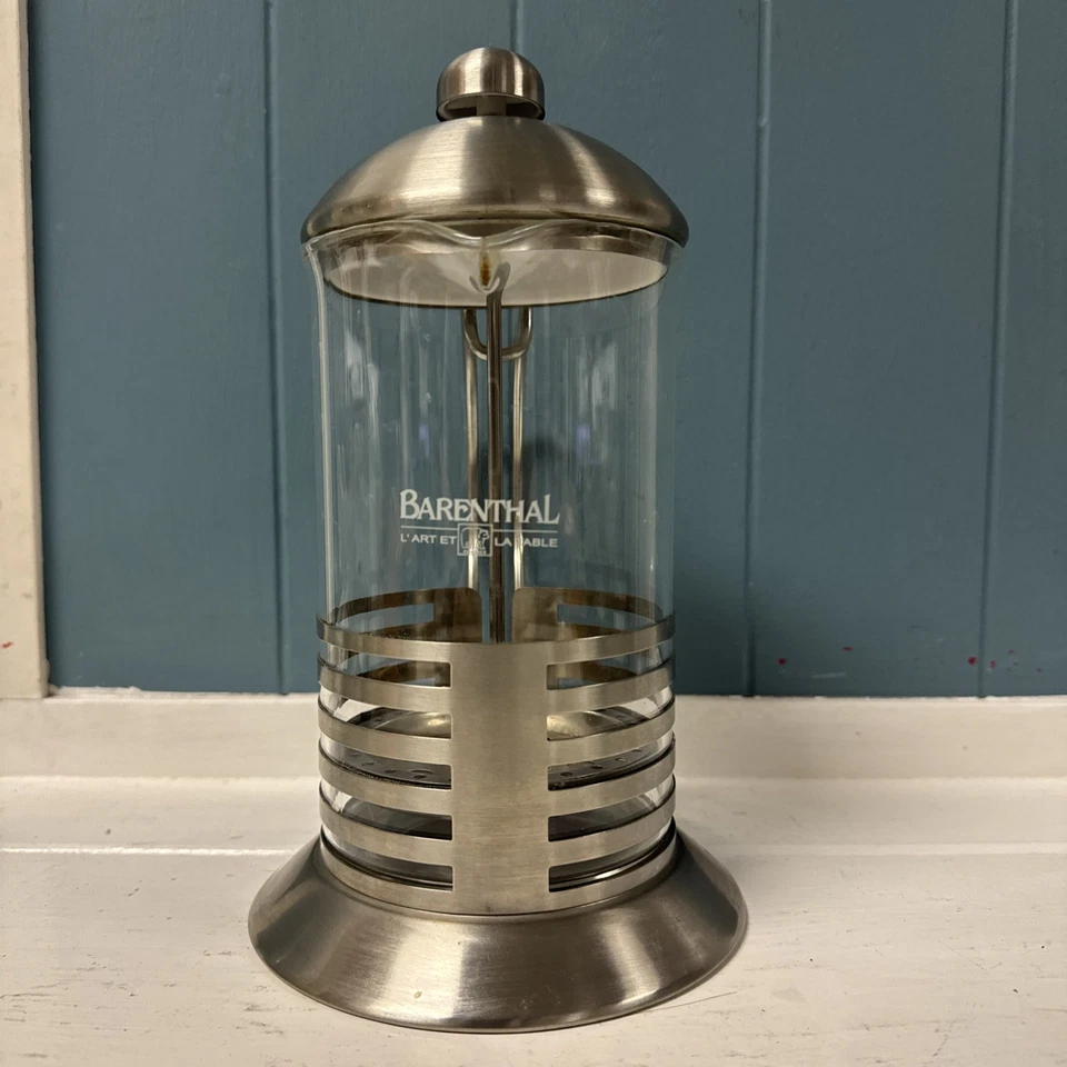 Grande 6 xícaras de café expresso café e chá da Barenthal design de metal vidro - Imagem 3 de 4