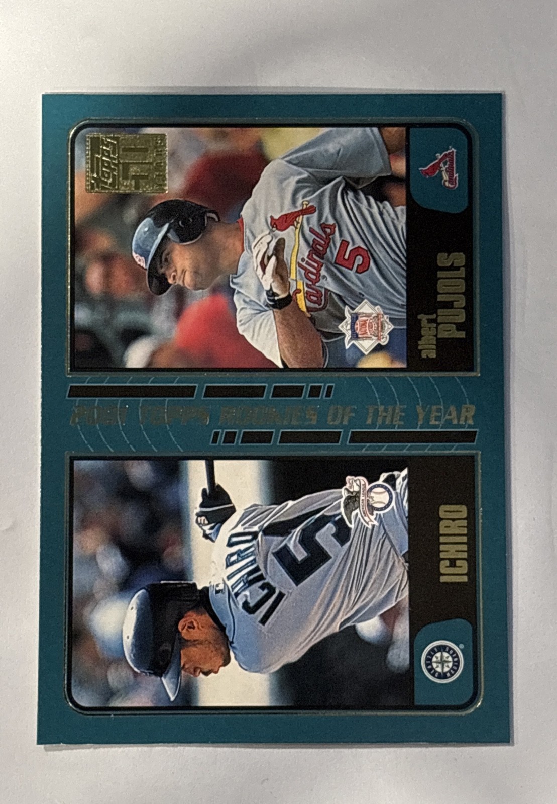Ichiro / Albert Pujols #T99 Baseball Cards 2001 Topps Traded trading card — raw and PSA graded price guide