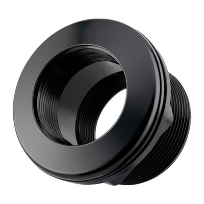 2  Bulkhead Fitting - Thread x Thread ABS Aquarium | American Made