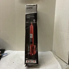 Strongway 8-Ton Long Ram Hydraulic Jack, Double Piston, Clevis Base