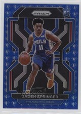 2021-22 Panini Prizm NBA 75th Anniversary Prizm Jaden Springer #317 w5b
