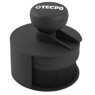 TECPO REIFENGLANZ TIEFENGLANZ APPLIKATOR BÜRSTE REIFEN GLANZ GUMMI-PFLEGE PINSEL