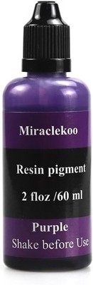 60ml Purple Liquid Epoxy Resin Colorant - Ideal for Crafting & DIY Projects