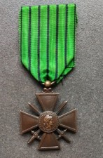 Croix de Guerre de Vichy 1939 1940 ORIGINALE 