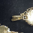 Crown Trifari White Daisy Jewelry Set Gold Tone Necklace Bracelet — photo 3