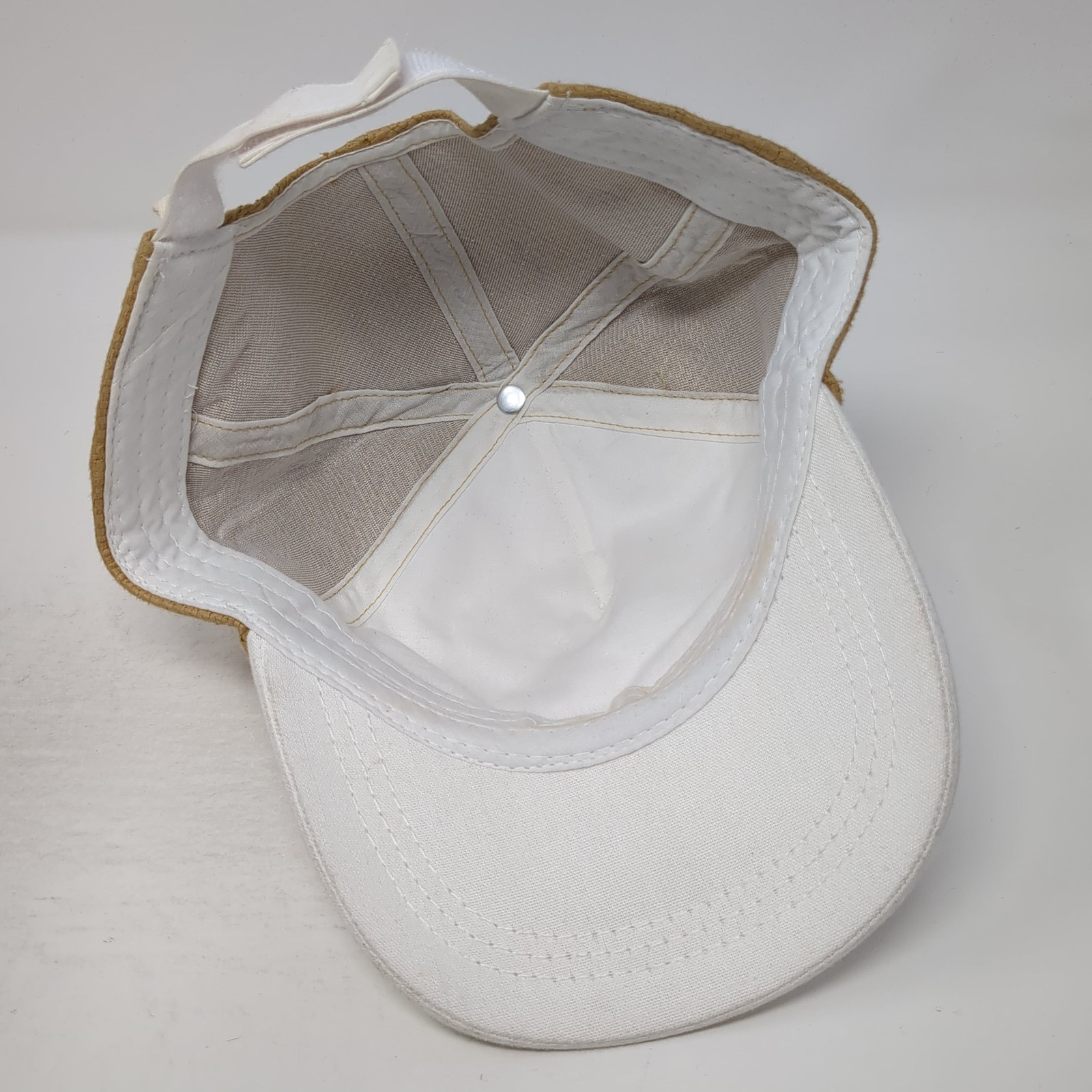 Patched Logo Strapback 5 Panel Cap Multicolor One… - image 7