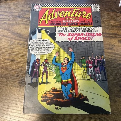 Adventure Comics #344 May 1966 ''The Super-Stalag of Space''